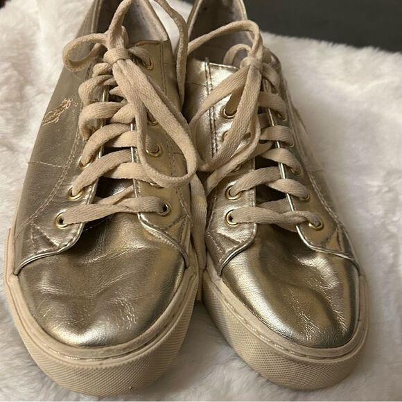 Ralph Polo sneakers in gold size 5.5‎ - Picture 8 of 8